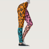 Modernes Leopard-Skin-Muster #15 Leggings (Rechts)