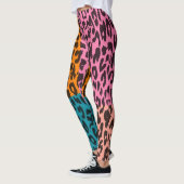 Modernes Leopard-Skin-Muster #15 Leggings (Links)