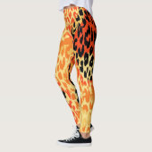 Modernes Leopard-Skin-Muster #20 Leggings (Links)