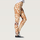 Modernes Leopard-Skin-Muster #21 Leggings (Rechts)
