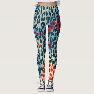 Modernes Leopard-Skin-Muster #22 Leggings