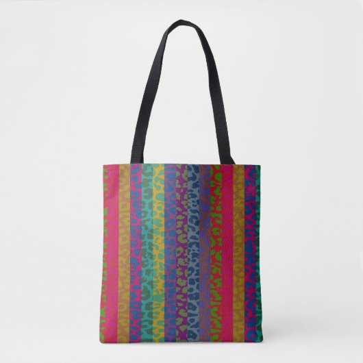 Modernes Leopard-Skin-Muster #23 Tasche (Vorderseite)