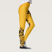 Modernes Leopard-Skin-Muster #24 Leggings (Rechts)