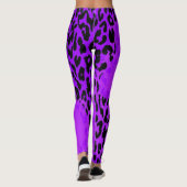 Modernes Leopard-Skin-Muster #33 Leggings (Rückseite)