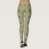 Modernes Leopard-Skin-Muster #4 Leggings (Rückseite)