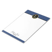 Modernes Letter L Notepad Notizblock (angewinkelt)