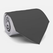 Modernes Licht in Dunkelgrau Monotone Gradient Krawatte (Gerollt)