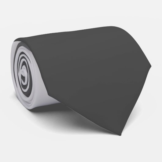 Modernes Licht in Dunkelgrau Monotone Gradient Krawatte (Gerollt)
