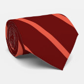 MODERNES LICHT RED - DARK RED NIEDLICH Neck Tie Krawatte (Gerollt)