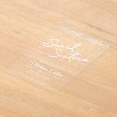 Modernes Licht süß 16 Acryleinladungen (Ablage )