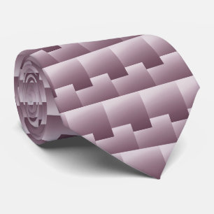 Modernes Lichtpflaumenmuster Krawatte