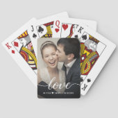 Modernes Liebe-Skript Einfaches benutzerdefinierte Spielkarten (Rückseite)