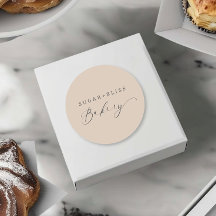 Modernes Light Brown Beige handgeschriebenes Skrip