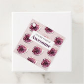 Modernes Lila Abb. Muster und Sie sind Figgin' Pha Geschenkanhänger (Beispiel)