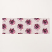 Modernes Lila Abb. Muster und Sie sind Figgin' Pha Yogamatte (Rückseite (Horizontal))