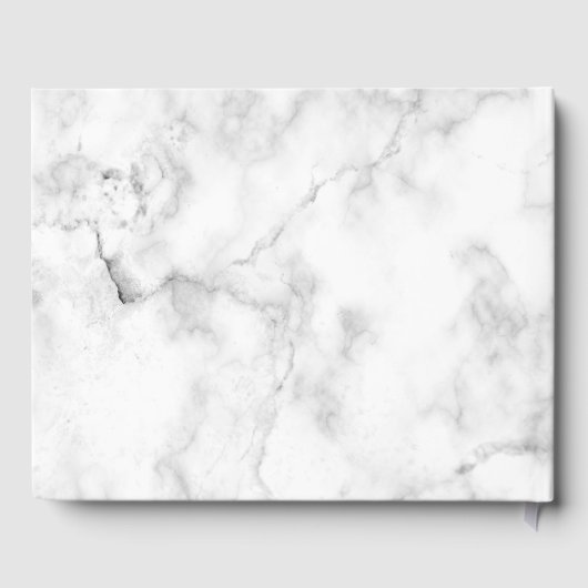 Modernes Lila Agate Gold Script Marble Gästebuch (Rückseite)