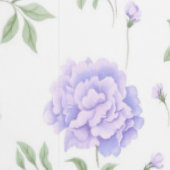 Modernes Lila Blumenmuster Tapete (Naht)