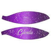 Modernes, Lila gebürstetes Metall mit Silver Monog Basketball (Panele)