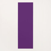 Modernes Lila Graffiti Girl Yogamatte (Rückseite)