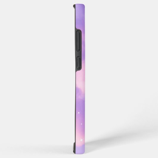 Modernes Lila Lilac Sky Monogramm Samsung Galaxy Hülle (Rechte Seite)