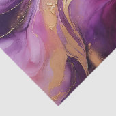 Modernes Lila Rosa und Gold- Seidenpapier (Ausschnitt)