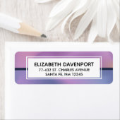 Modernes, Lila-rosa-wirbelndes, abstraktes Design (Insitu)