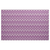 Modernes, lila Zickzack Muster Stoff (Yard (91,4 cm))