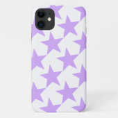 MODERNES LILAC STARS PATTERN Case-Mate iPhone HÜLLE (Rückseite)