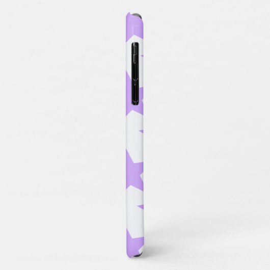 MODERNES LILAC STARS PATTERN Case-Mate iPhone HÜLLE (Hinten/Links)