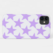 MODERNES LILAC STARS PATTERN Case-Mate iPhone HÜLLE (Rückseite (Horizontal))