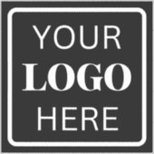 Modernes Logo Company Car Window Bumper Aufkleber (Vorderseite)