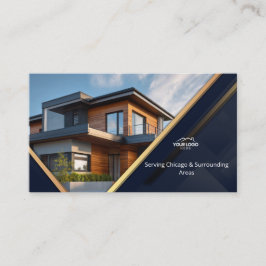 Modernes Logo Foto Makler Immobilienmakler Visitenkarte