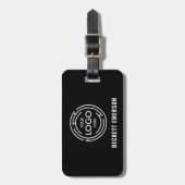 Modernes Logo Gepäckanhänger (Vorderseite vertikal)