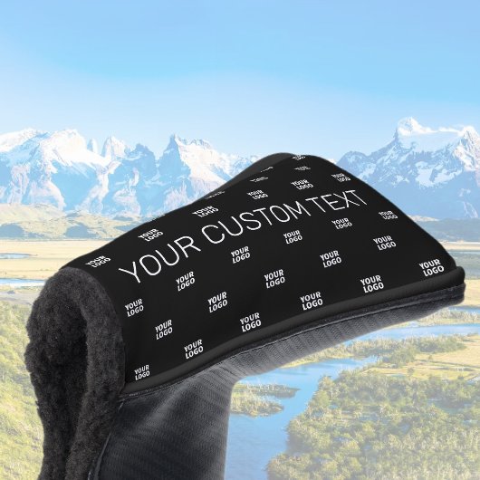 Modernes Logo oder Designmuster mit beliebigem Bil Golf Headcover