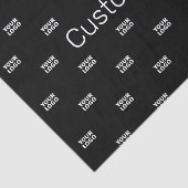 Modernes Logo oder Designmuster mit beliebigem Bil Seidenpapier (Ausschnitt)