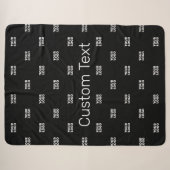 Modernes Logo oder Designmuster mit beliebigem Bil Sherpadecke (Vorderseite (Horizontal))