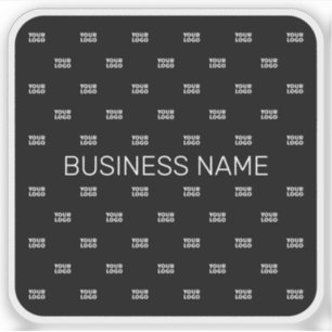 Modernes Logo- oder Designmuster mit jedem Bild Aufkleber