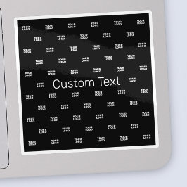 Modernes Logo- oder Designmuster mit jedem Bild Aufkleber