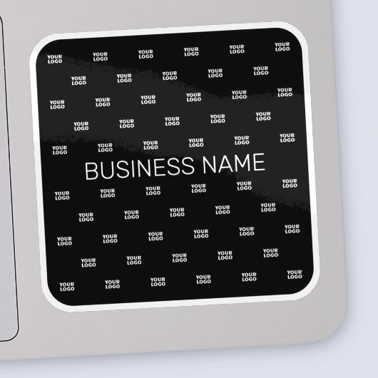 Modernes Logo- oder Designmuster mit jedem Bild Aufkleber