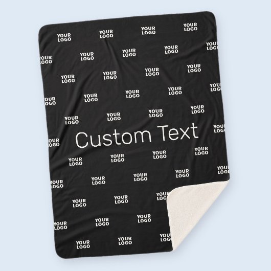 Modernes Logo- oder Designmuster mit jedem Bild Sherpadecke