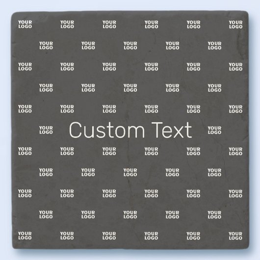 Modernes Logo- oder Designmuster mit jedem Bild Steinuntersetzer