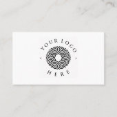 Modernes Logo Professional Visitenkarte (Vorderseite)