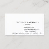 Modernes Logo QR-Kodierung Grün Beruflich Visitenkarte (Rückseite)