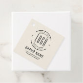 Modernes Logo-Unternehmen Geschenkanhänger (Beispiel)