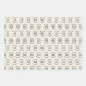 Modernes Logo-Unternehmen Geschenkpapier Set (Vorderseite)