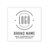 Modernes Logo-Unternehmen Gummistempel (Prägung)
