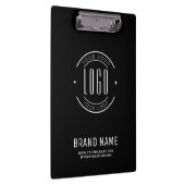 Modernes Logo-Unternehmen Klemmbrett (Rechts)