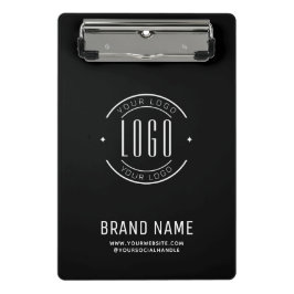 Modernes Logo-Unternehmen Mini Klemmbrett