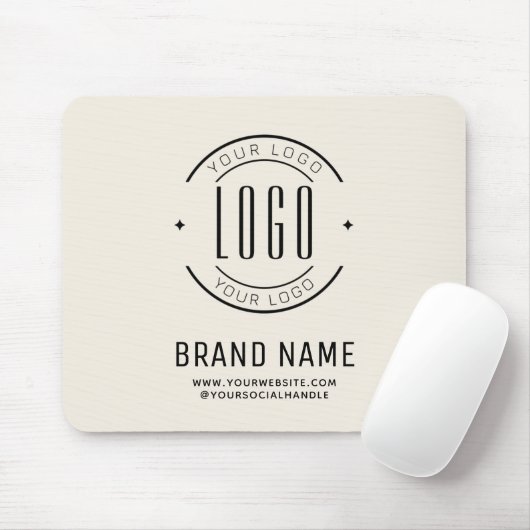 Modernes Logo-Unternehmen Mousepad (Mit Mouse)