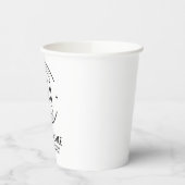 Modernes Logo-Unternehmen Pappbecher (Links)